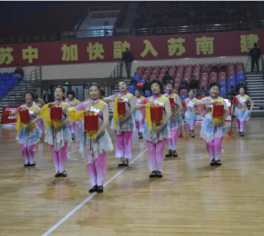 開幕式點(diǎn)花燈舞蹈表演